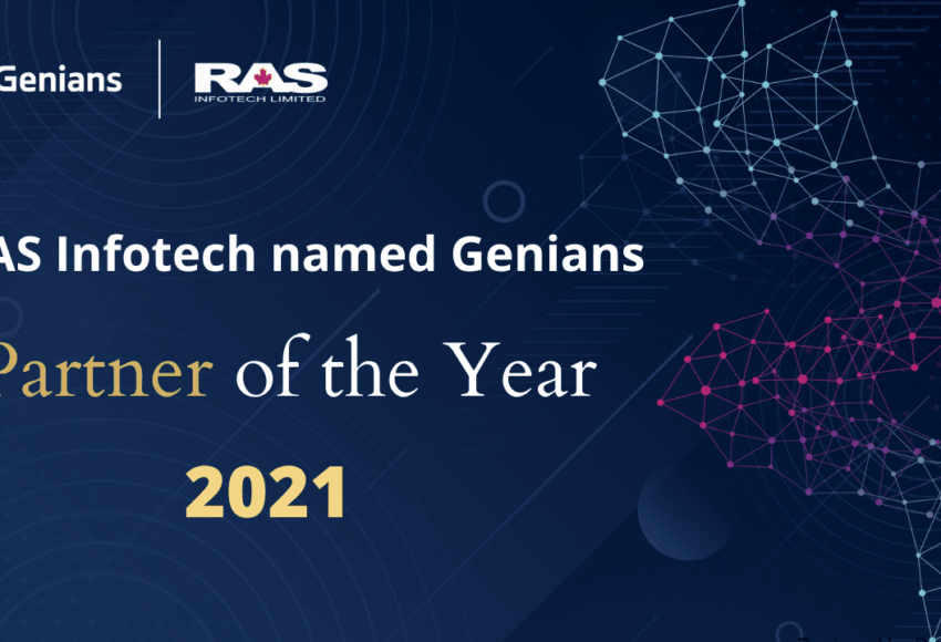 Ras Infotech named Genians Partner of the year 2021